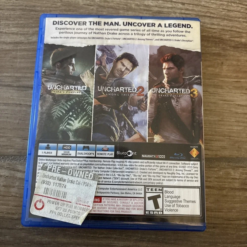 Uncharted [ The Nathan Drake Collection ] (PS4)‎